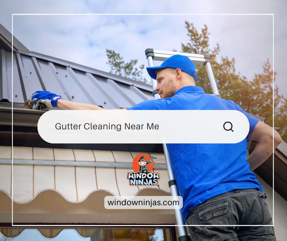 Window Ninjas five star gutter cleaning serivces